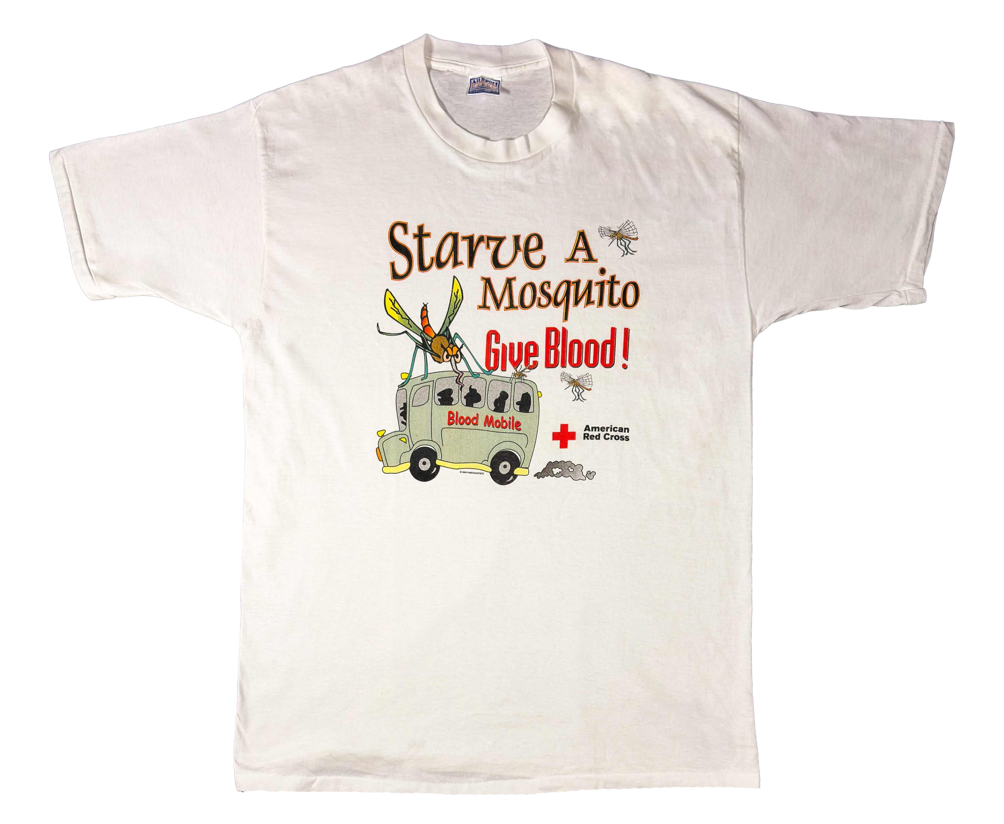 2000 Red Cross Starve a Mosquito - XL