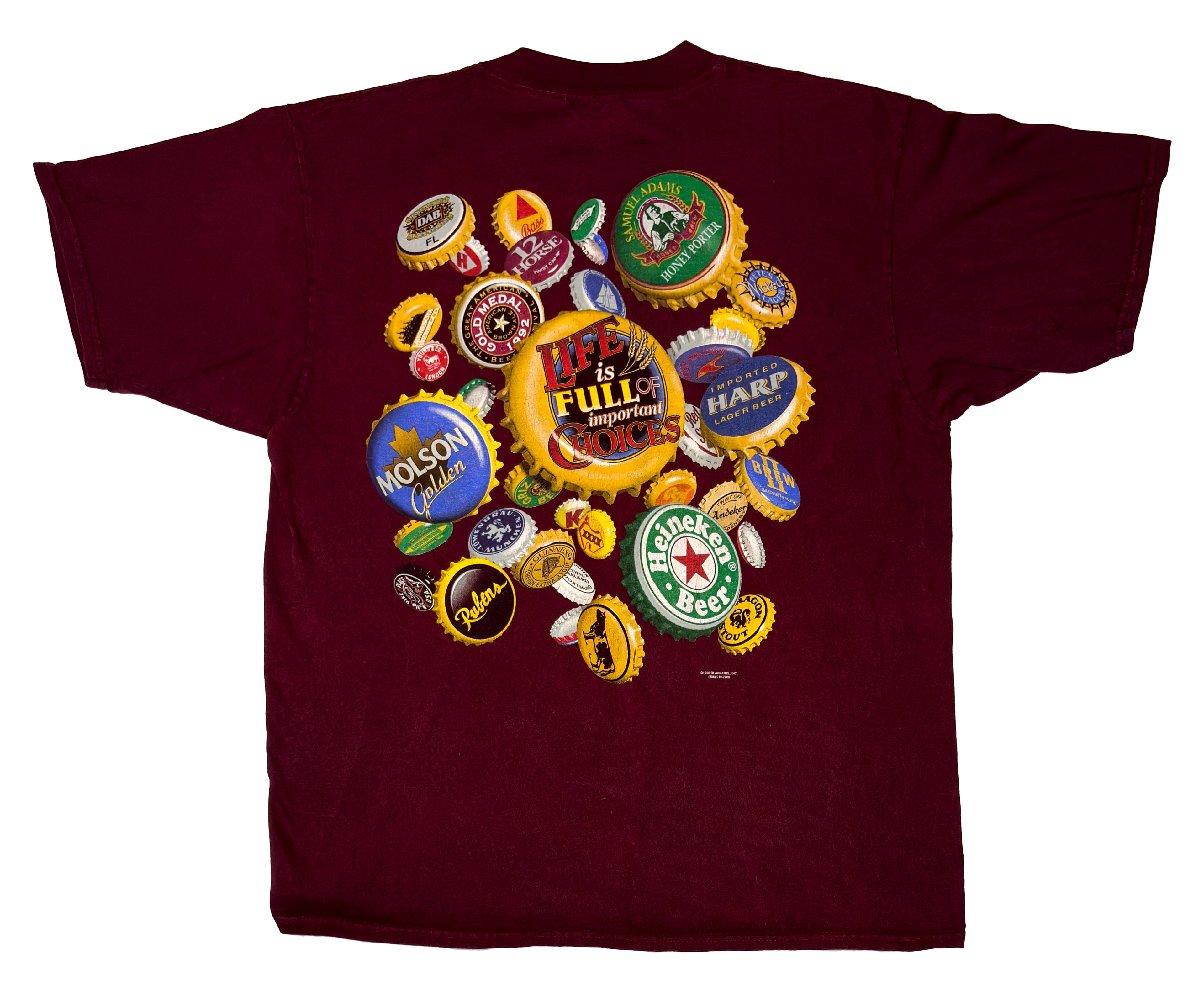 1996 Panama City Bottle Caps  - XL